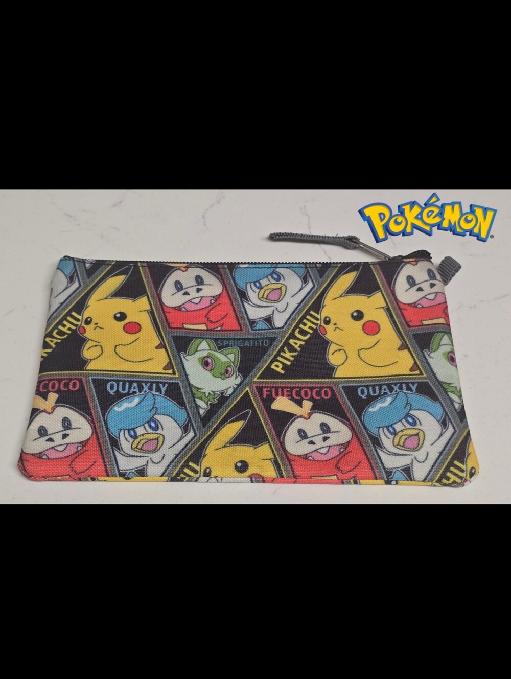 Pokemon Paldea Starters & Pikachu Pencil Case